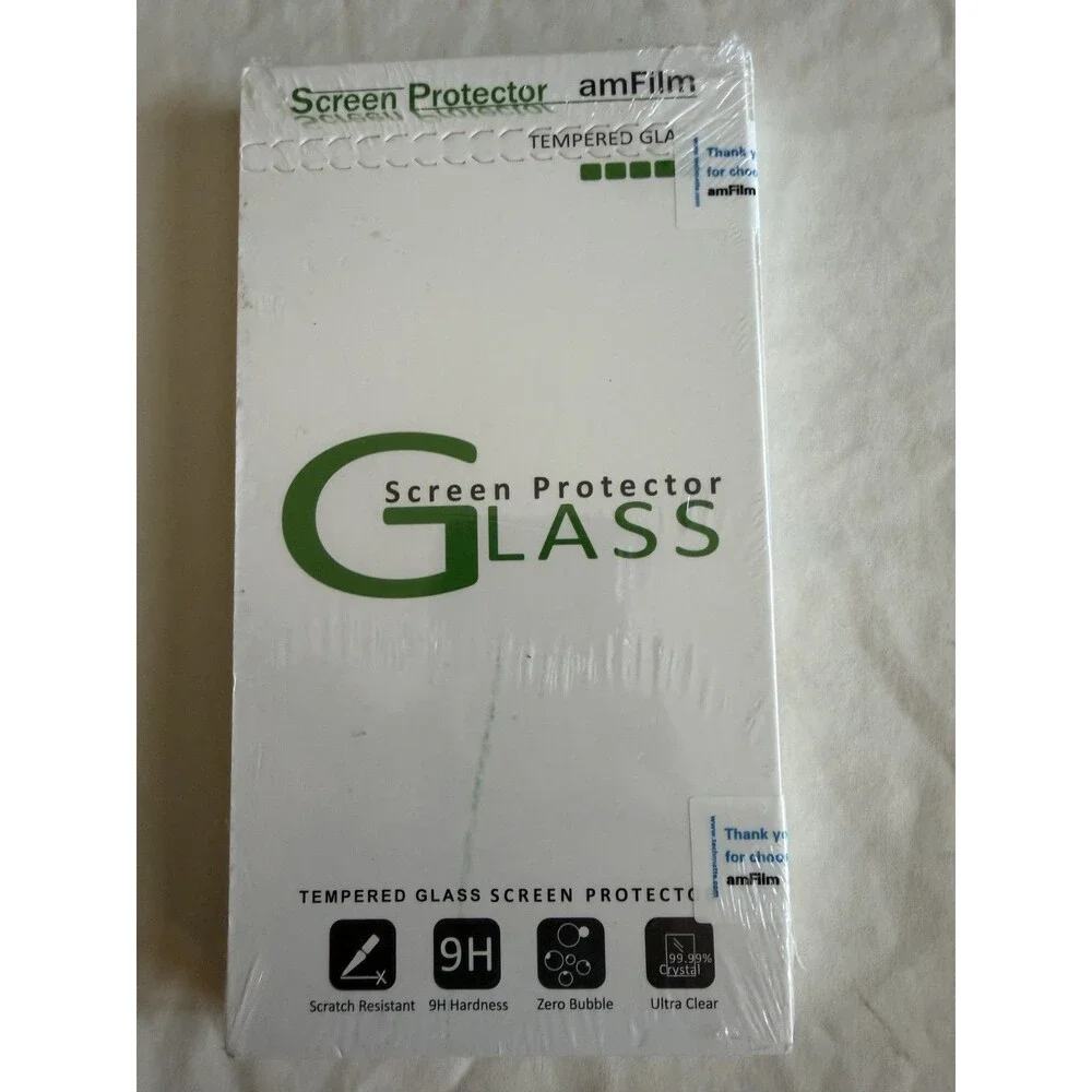 amFilm 3 Pack for Steam Deck/Steam Deck OLED Screen Protector Tempered Glass NEW